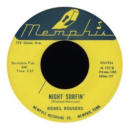 Rebel Rousers Night Surfin Memphis Label mit Katalognummer