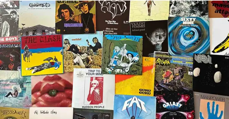 Schallplatten Sammlung mit gesuchten Vinyl Highlights für eine erste Ankaufseinschätzung